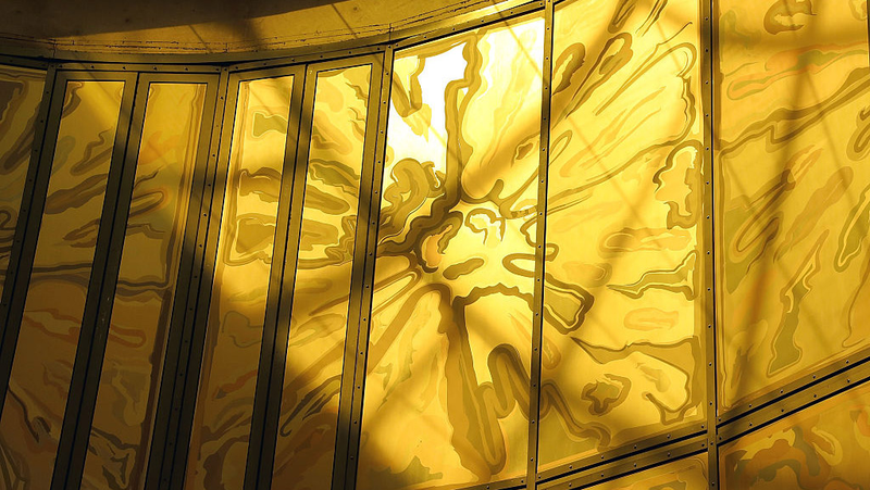 Illustration for article titled This Huge Art Installation Is Inspired By the LHC
